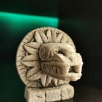 Aztec Quetzalcoatl Statue, Aztec Quetzalcoatl Dragon Head, Feathered Serpent, Quetzalcoatl Sculpture, Aztec Art, History Tribute