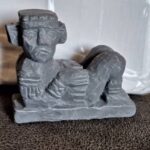 Chac Mool Statue - Chacmool Chichen Itza - Mayan Rain God Chacmool Figure - Mexican Decoration Chacmool Sculpture - Gifts for History Nerds