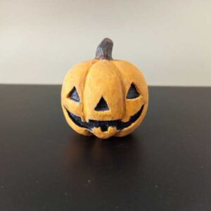 Concrete Halloween Jack O'Lantern