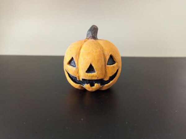 Concrete Halloween Jack O'Lantern