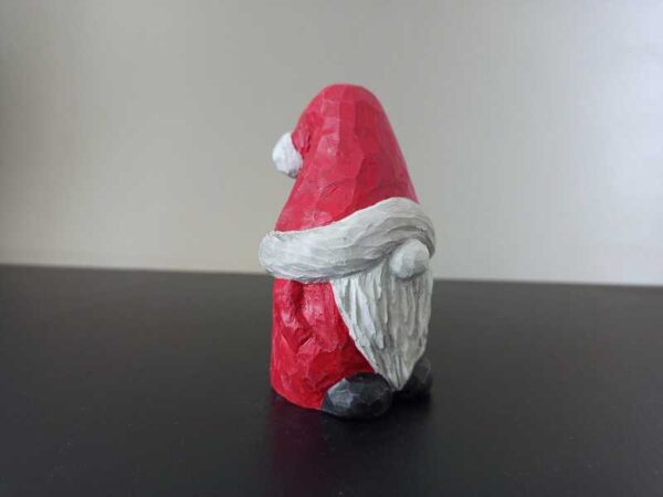 Miniature Christmas Gnome Statue for Indoor/Outdoor Use