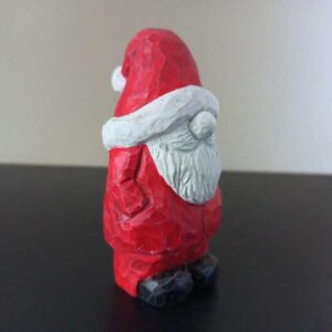 Unique Hand-Crafted 9 cm Concrete Santa Claus Gnome Decoration