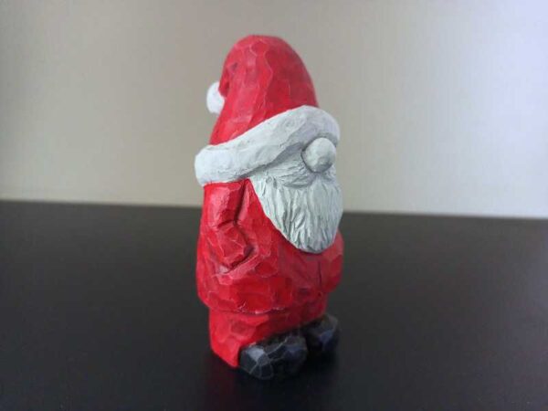 Unique Hand-Crafted 9 cm Concrete Santa Claus Gnome Decoration