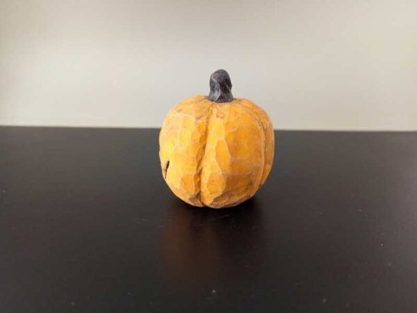 Cement Pumpkin Sculpture