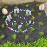 Stonehenge Inner Circle, Miniature Stonehenge Made from Concrete, Stone Circles in the UK, Replica, Standing Stones For your Fairy Garden